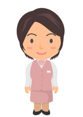 OL　会社員　女性