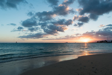 ワイキキビーチサンセット(Waikiki Beach Sunset)