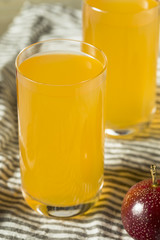 Sweet Yellow Passion Fruit Juice