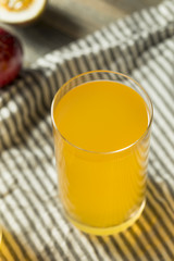 Sweet Yellow Passion Fruit Juice