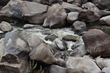 gushing water brook stream