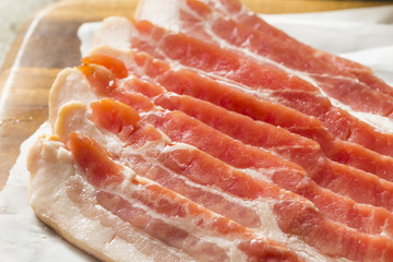 Raw Grass fed Bacon Strips