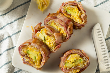 Homemade Savory Breakfast Sushi