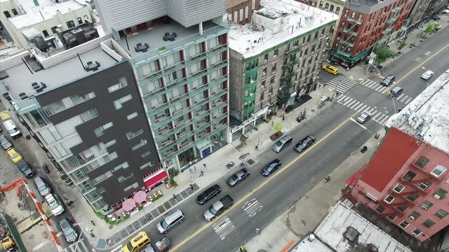 SoHo Lower Manhattan Aerial