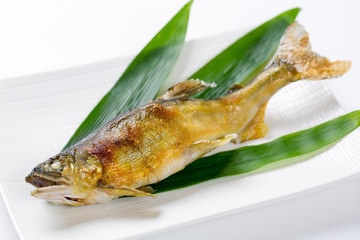鮎の塩焼き