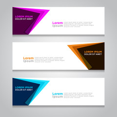 Vector design Banner background.