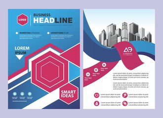 cover, layout, brochure, magazine, catalog for annual report