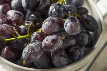 Raw Organic Purple Grapes