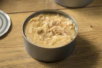 Organic Raw Canned Tuna Fish