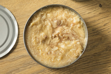 Organic Raw Canned Tuna Fish