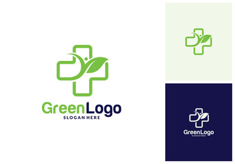 Health tree people logo and Icon Template, Green logo vector