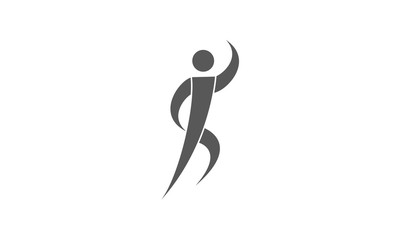 Sport human logo