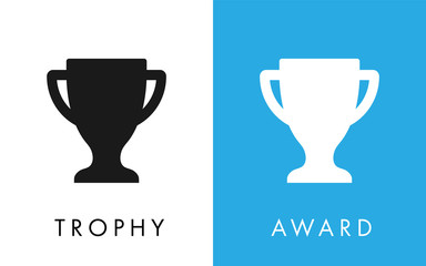 Flat Trophy Cup Award