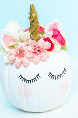 Unicorn pumpkin © arinahabich