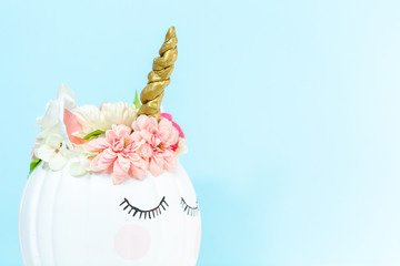 Unicorn pumpkin © arinahabich