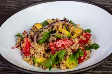 Fresh vegetable salad