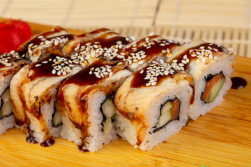 Delicious Canada roll