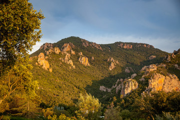 mountains, France, Mediterranean 