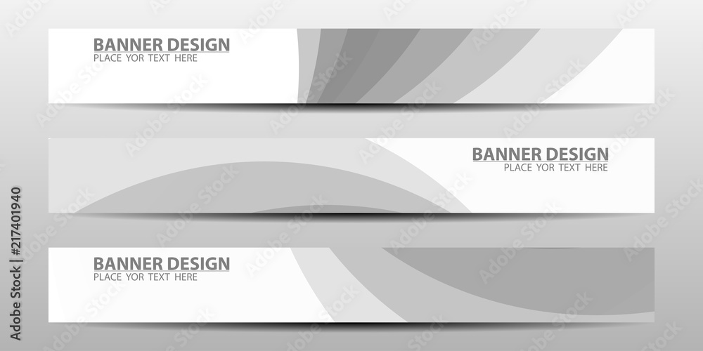 Poster banners with geometric background .abstract layout background set. .vector illustrations
