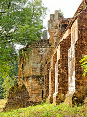 Kenilworth Castle, the Norman keep was a defensive powerhouse, built three stories high with walls...