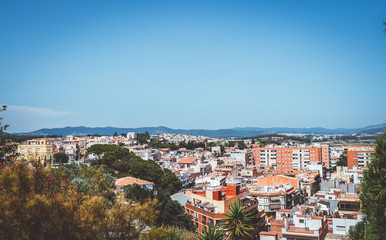 View of Malgrat del Mar, Spain