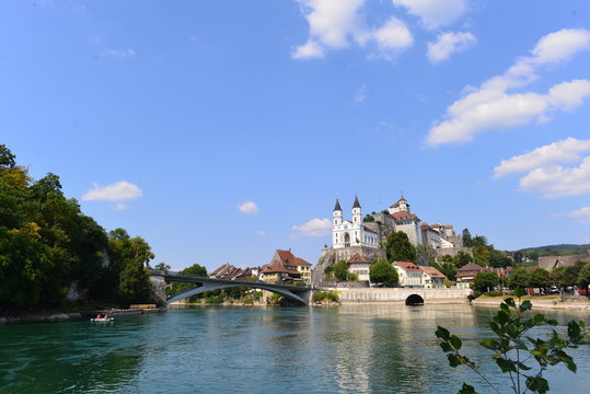 Festung Aarburg im Kanton Aargau 