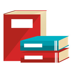 text books school icons