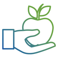 hand human protected with apple