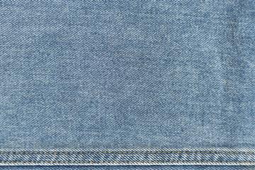 Natural blue jeans texture background