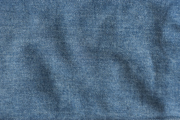 Natural blue jeans texture background