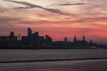 Fototapeta na wymiar Liverpool Waterfront