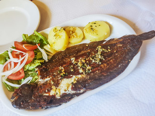 Grilled sole