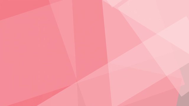 Pink angular shapes. Loopable motion background