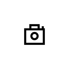Photo icon vector symbol sign