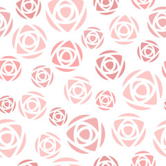 Simple rose pattern