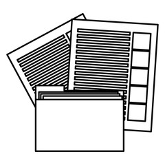 file folder with documents