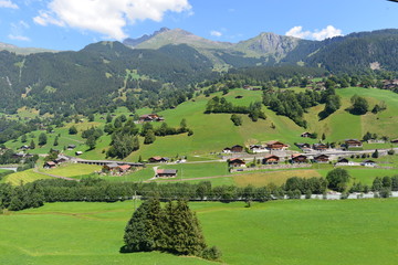 Fototapeta na wymiar Grindelwald im Berner Oberland 