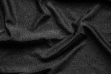 Fototapeta na wymiar Black cloth texture and background