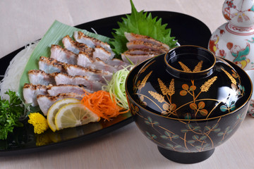 ノドグロで晩酌