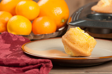 Homebaked Upside Down Clementine Muffins. Oranges, Tangerines.