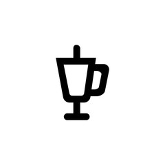 Championship cup icon vector symbol sign