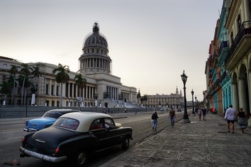 Fototapeta na wymiar Capitol in Havanna, Kolonialstadt - Kuba