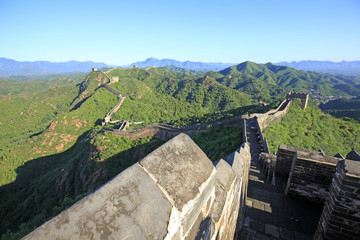 The Great Wall is in China.