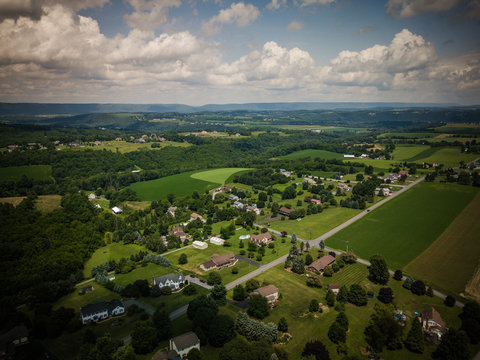 Aerial View Of Lehigh County PA