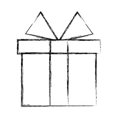 wrapped gift box ribbon decoration