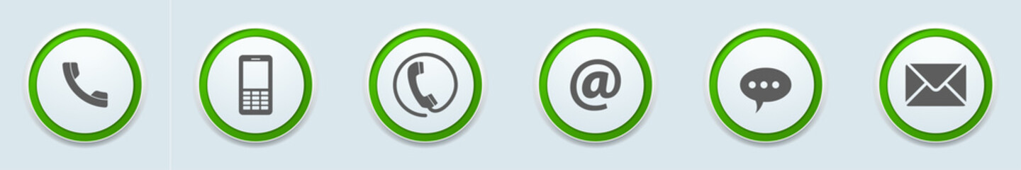 Contact Buttons illustration