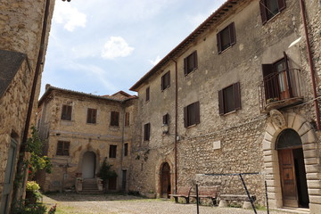 Fototapeta premium small village of Canterano