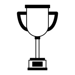 trophy award cup isolated icon