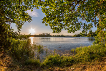 Beautiful coastal nature landscape