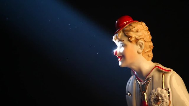 Clown Dark Background footage